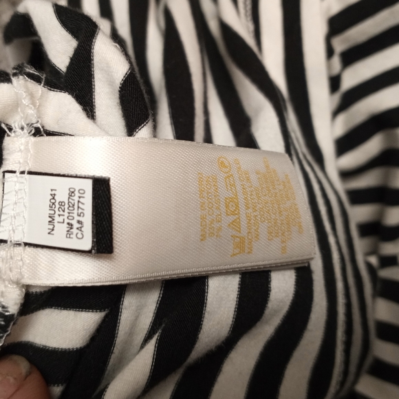 Final Sale  - KATE SPADE Striped Tank Dress w/Keyhole Back - Picture 2 of 5